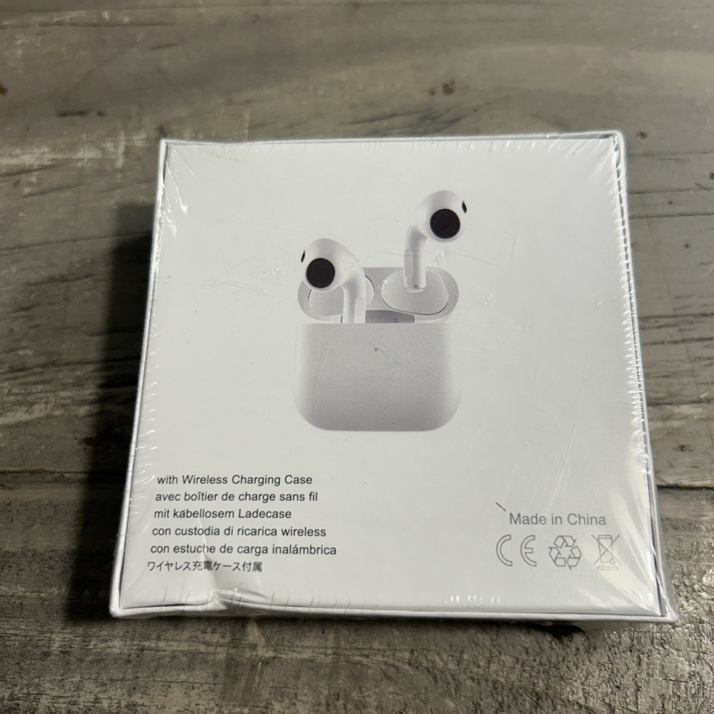 Unbranded Ear Buds Unisex OS White New Bluetooth Wireless Charging Case